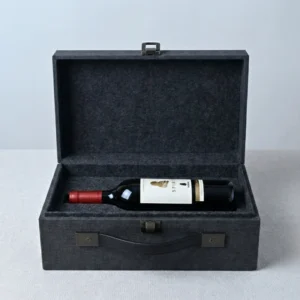 Custom Luxury Wine Packaging Solution Rigid Gift Box for Premium Spirits