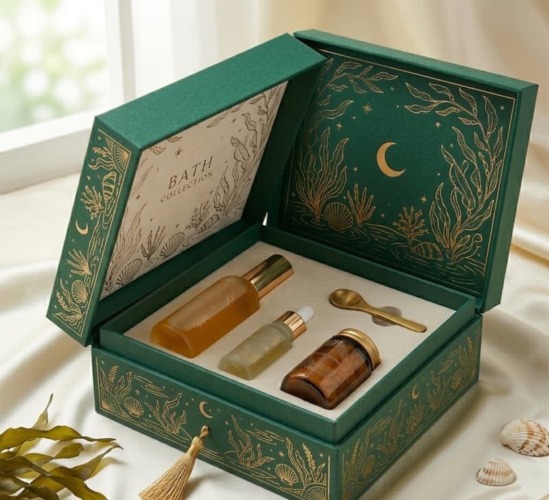 Custom boxes with logo packaging