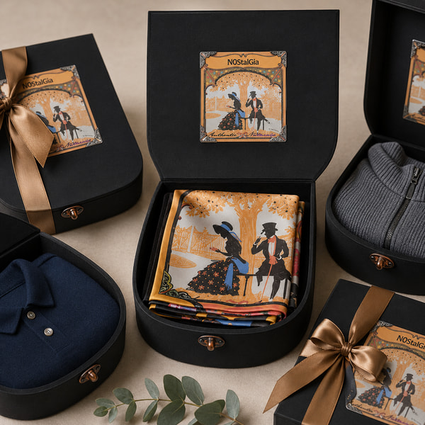 sustainable luxury presentation box