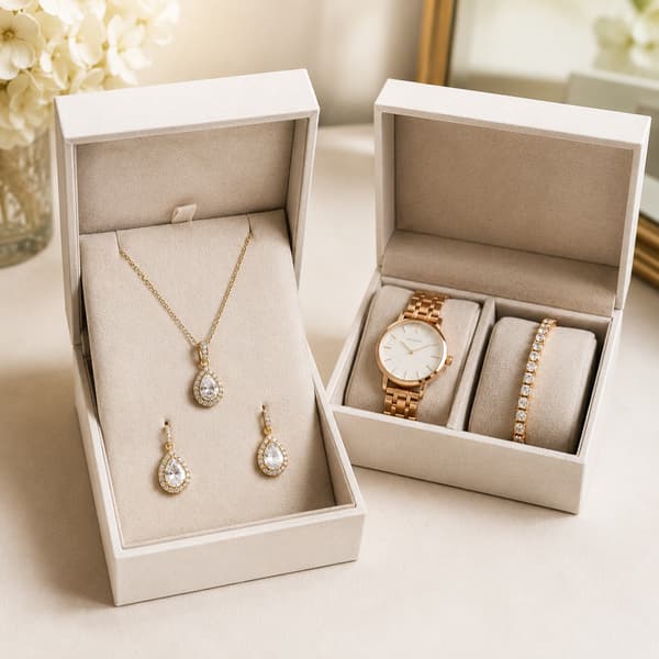 Small luxury jewelry box