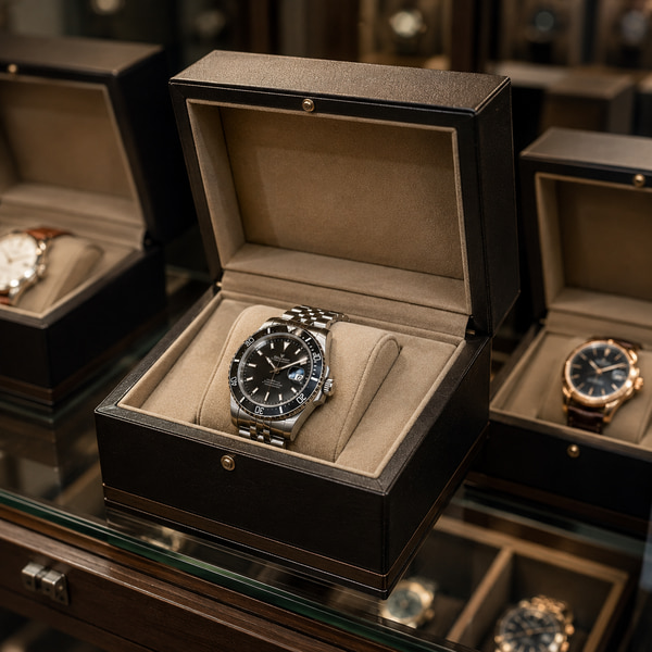 Small luxury jewelry box